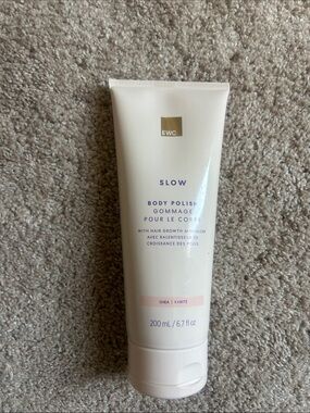 EWC Slow Body Polish Exfoliant - Cream/White